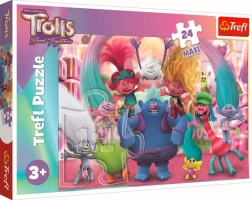 Puzle maxi de 24 piezas – en el mundo de los TROLLS