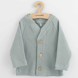 Chaqueta para bebé con botones New Baby Oliver gris 86 (12–18 m)
