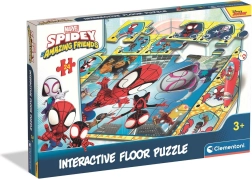 Puzle de suelo con bolígrafo interactivo SPIDEY – 24 piezas