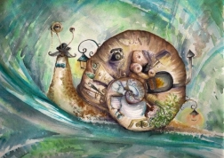 Puzle caracol de 1000 piezas