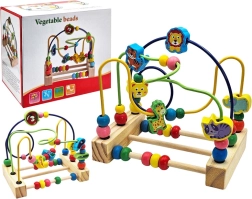Laberinto de madera para niños