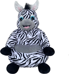 Sillón infantil de peluche cebra NEW BABY