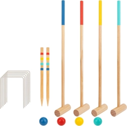 Croquet de madera para 4 jugadores TOOKY TOY