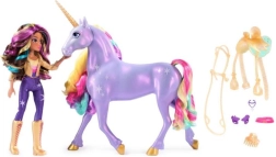 Unicorn Academy unicornio luminoso Wildstar con muñeca Sofía