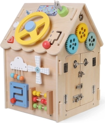 2Kids Toys casita activa con actividades – Natural