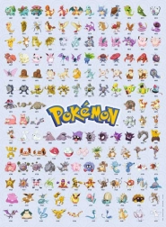 Puzzle de los primeros 151 Pokémon, 500 piezas