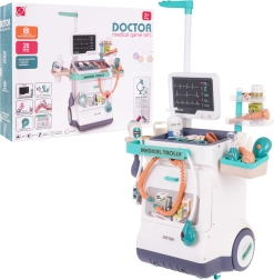 Carrito médico interactivo para niños 3+
