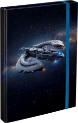 Carpeta para cuadernos escolares A4 - Nave espacial