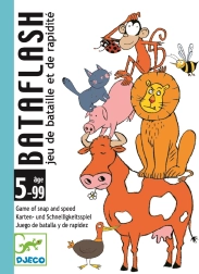 Juego de cartas Bataflash de Djeco