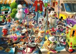 Puzzle Ravensburger Paseo de perros – 1000 piezas