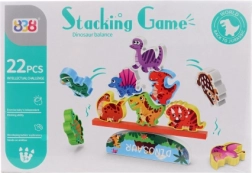 Juego de equilibrio de dinosaurios para niños