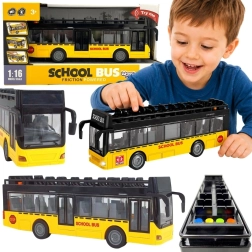Autobús WOOPIE con luces y puertas abatibles