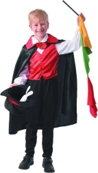 Disfraz infantil de carnaval de mago 110–120 cm