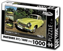 Puzle RETRO-AUTA Wartburg 311 (1963) 1000 piezas