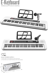 Órgano electrónico con 61 teclas