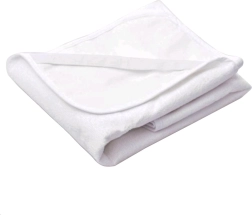 Protector de rizo impermeable para colchón 120 × 60 blanco NEW BABY