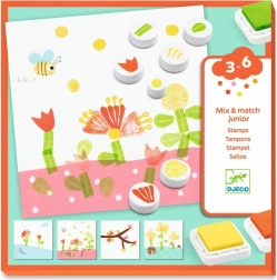 DJECO Set de sellos Flores