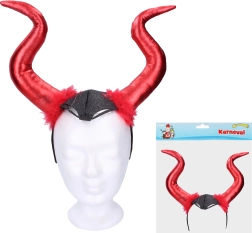 Cuernos de diablo con diadema