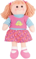 Muñeca de tela Bigjigs Toys Susie 38 cm