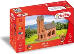 Juego de construcción Teifoc Iglesia para niños a partir de 6 años, 70 piezas
