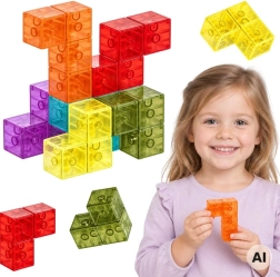 Woopie juego de construcción magnético 3D Tetris