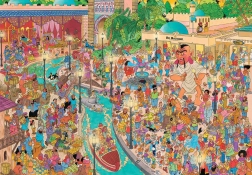 Puzzle JUMBO Jan van Haasteren Fata Morgana en Efteling 5000 piezas