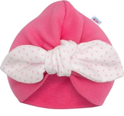 Gorro turbante para niña New Baby For Girls con lunares 74 (6–9 meses)