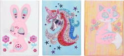 Álbum de recuerdos con 80 páginas en blanco 15x21 cm Colores variados