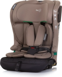 Silla de coche i-Size 76–150 cm con Isofix CHIPOLINO Lux X – Macadamia