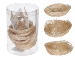Nido decorativo 8 cm – natural