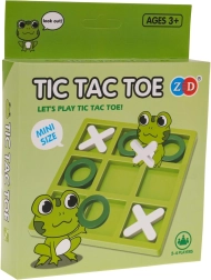 Juego de bolsillo de tres en raya – Rana