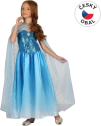 Vestido de carnaval Reina de las Nieves 120-130 cm