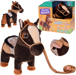 Caballito de peluche interactivo bailarín con correa y sonidos country