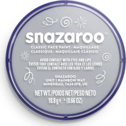 Snazaroo pintura facial gris claro 18 ml