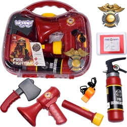 Woopie set de bomberos con maletín portátil