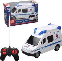 Coche de policía teledirigido