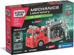 Laboratorio mecánico – camión de bomberos CLEMENTONI Science & Play