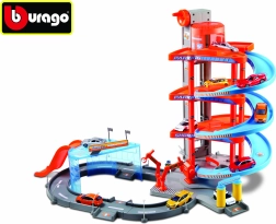 Bburago garaje Street Fire Mega Dealer showroom