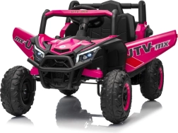 Coche eléctrico infantil Buggy Madman UTV-MX rosa