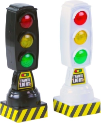 Semáforo infantil con luz y sonido, 13 cm