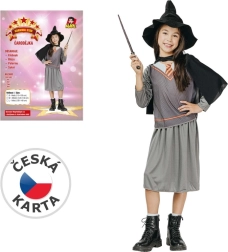 Disfraz de carnaval de bruja para niños 120–130 cm