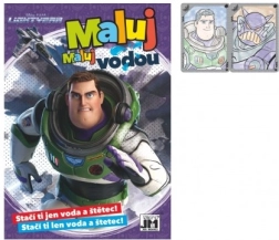 Libros para colorear Pinta con agua A5 con motivo de Buzz Lightyear