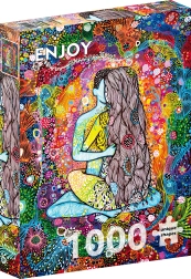 Puzzle Enjoy Amor cósmico 1000 piezas