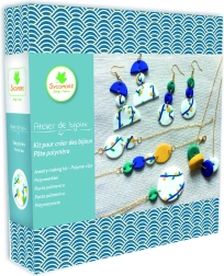 Kit creativo para hacer joyas con arcilla polimérica