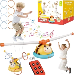 Woopie Juego de Habilidad Automático Comba 2 en 1 Lanzamiento al Blanco Abejita