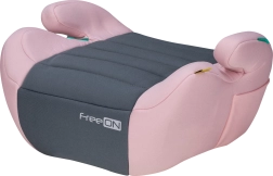 FreeON asiento elevador Booster Comfy i-Size 125–150 cm – Rosa-gris