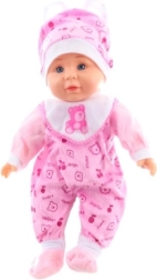 Bebé con sonidos 30 cm – ropa rosa