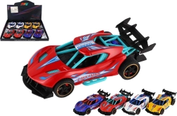 Coche deportivo metálico de 14 cm con retrofricción