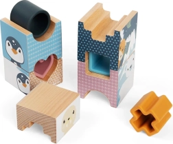 Cubo rompecabezas Torre Ártica Bigjigs Toys
