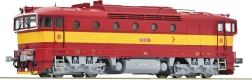 Locomotora diésel Roco 754 Brejlovec ČSD/ČD H0